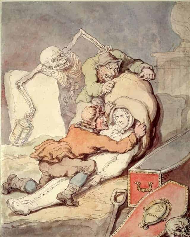 Body Snatchers by T. Rowlandson