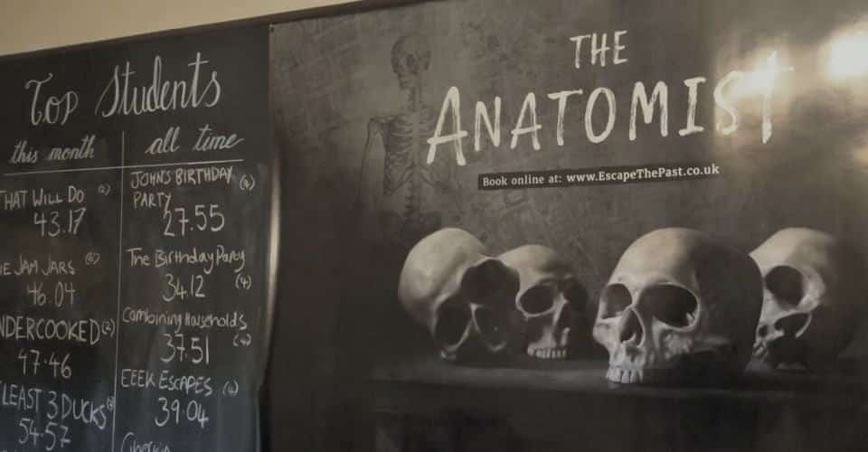 The Anatomist Escape Room Edinburgh