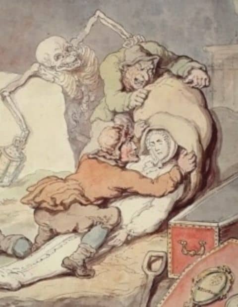 Body snatchers Thomas Rowlandson