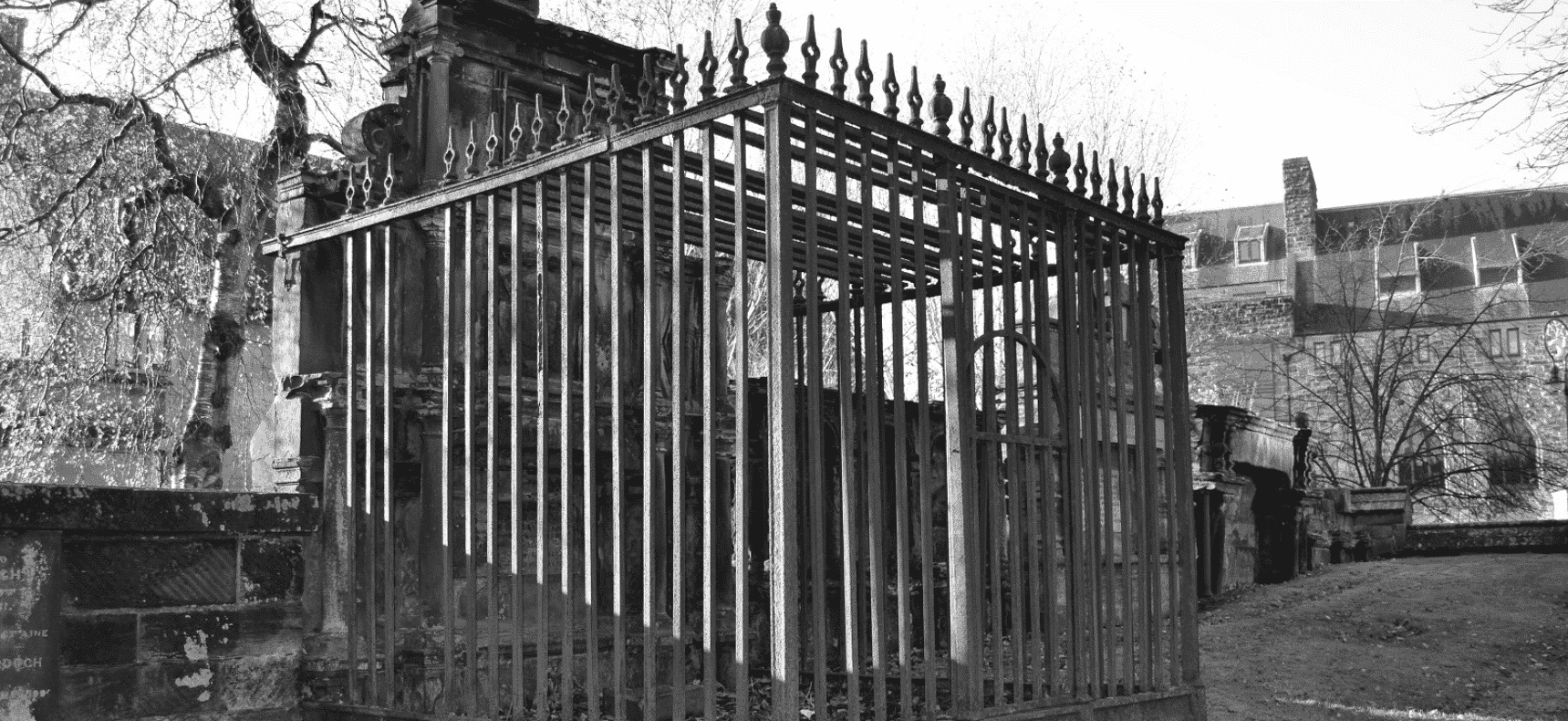 Caged Lair at Glasgow Cathedral