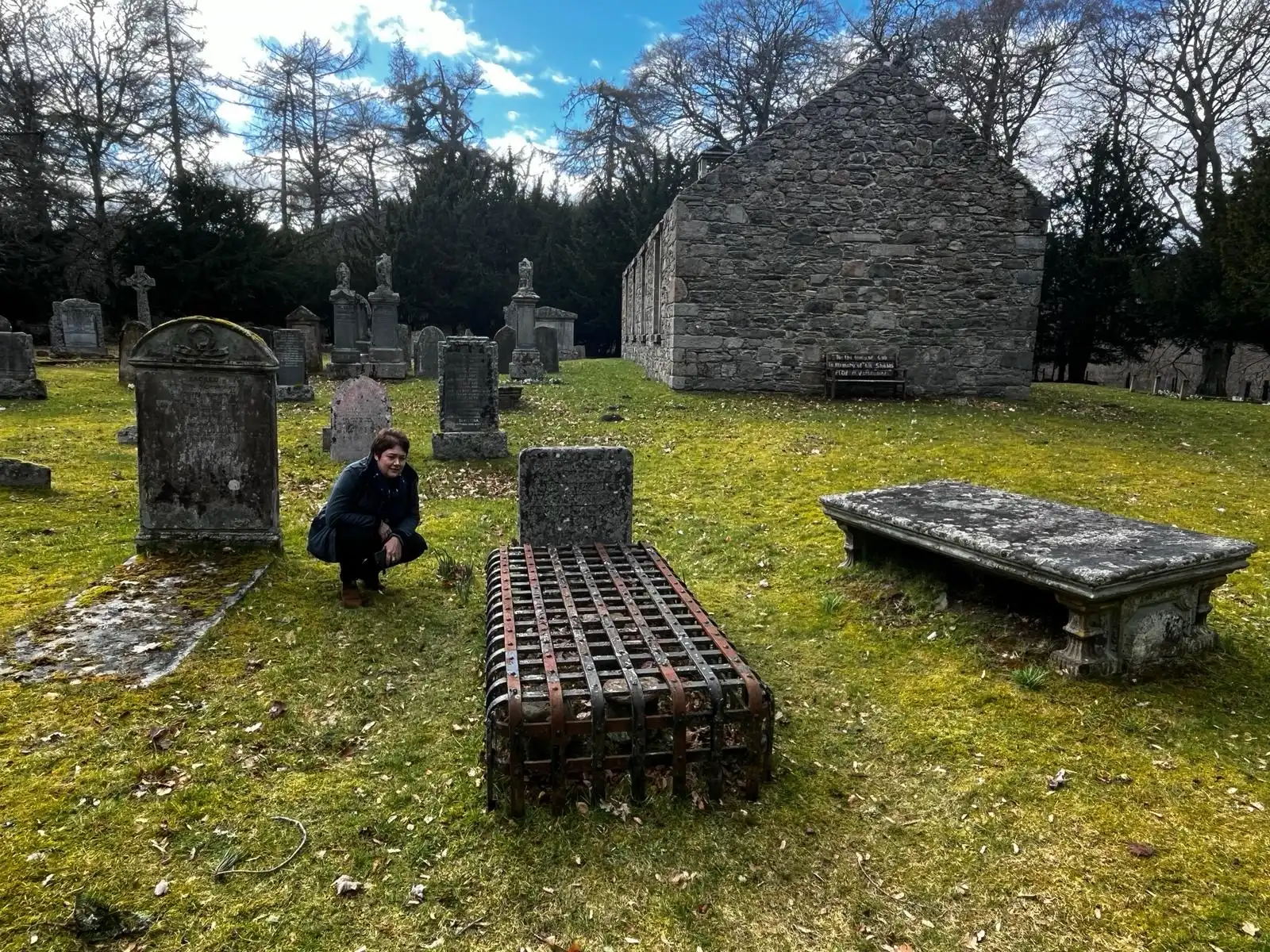 Kirk with the Cursed Grave of Seath Mor