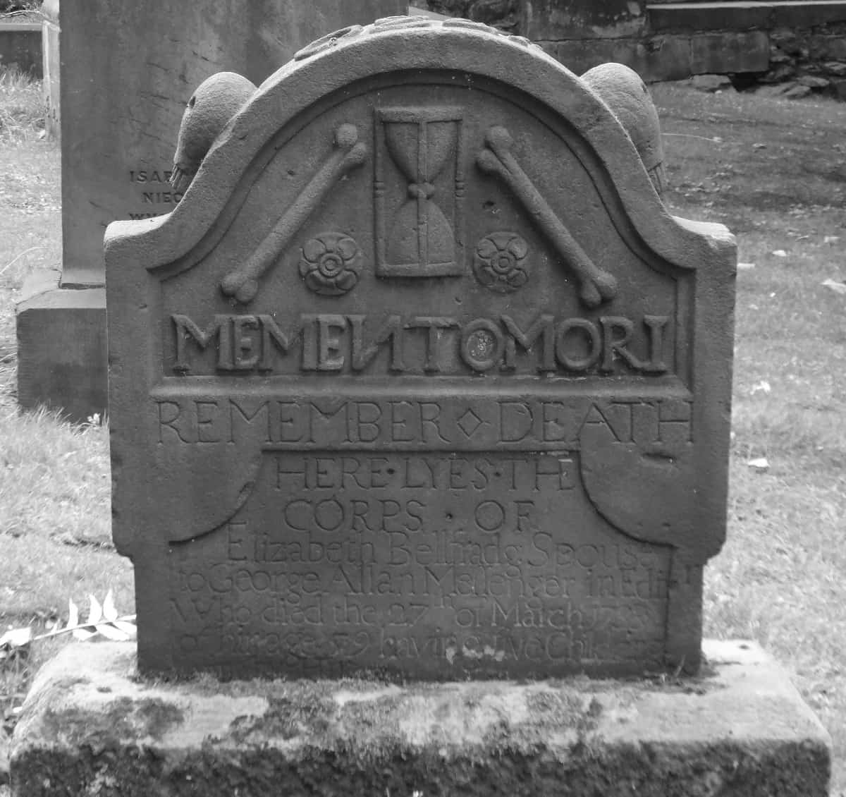 memento mori Edinburgh 