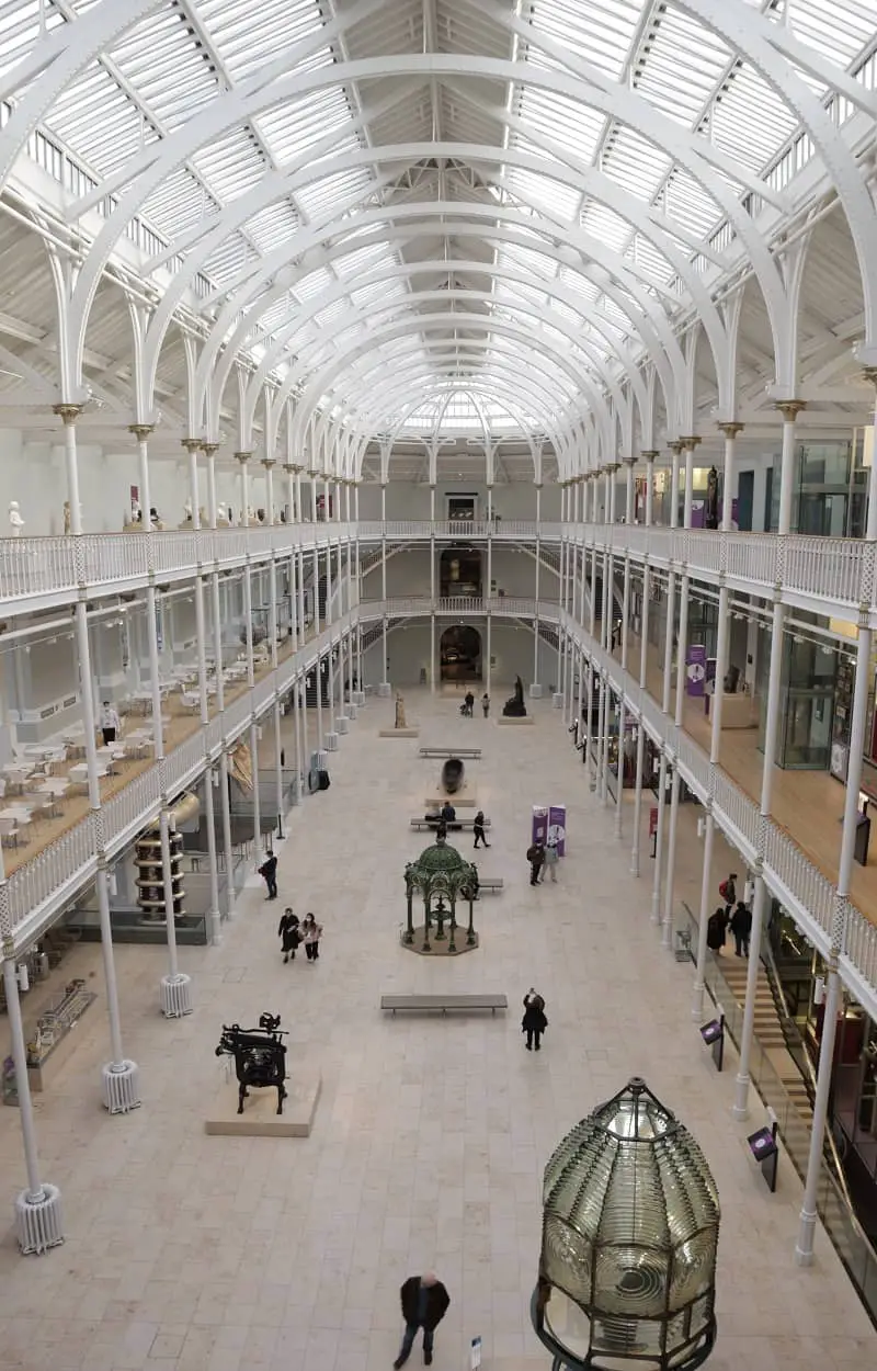 View of Main Gallery National Museum Scotland