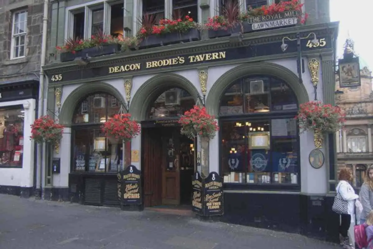 Deacon Brodies Tavern Edinburgh