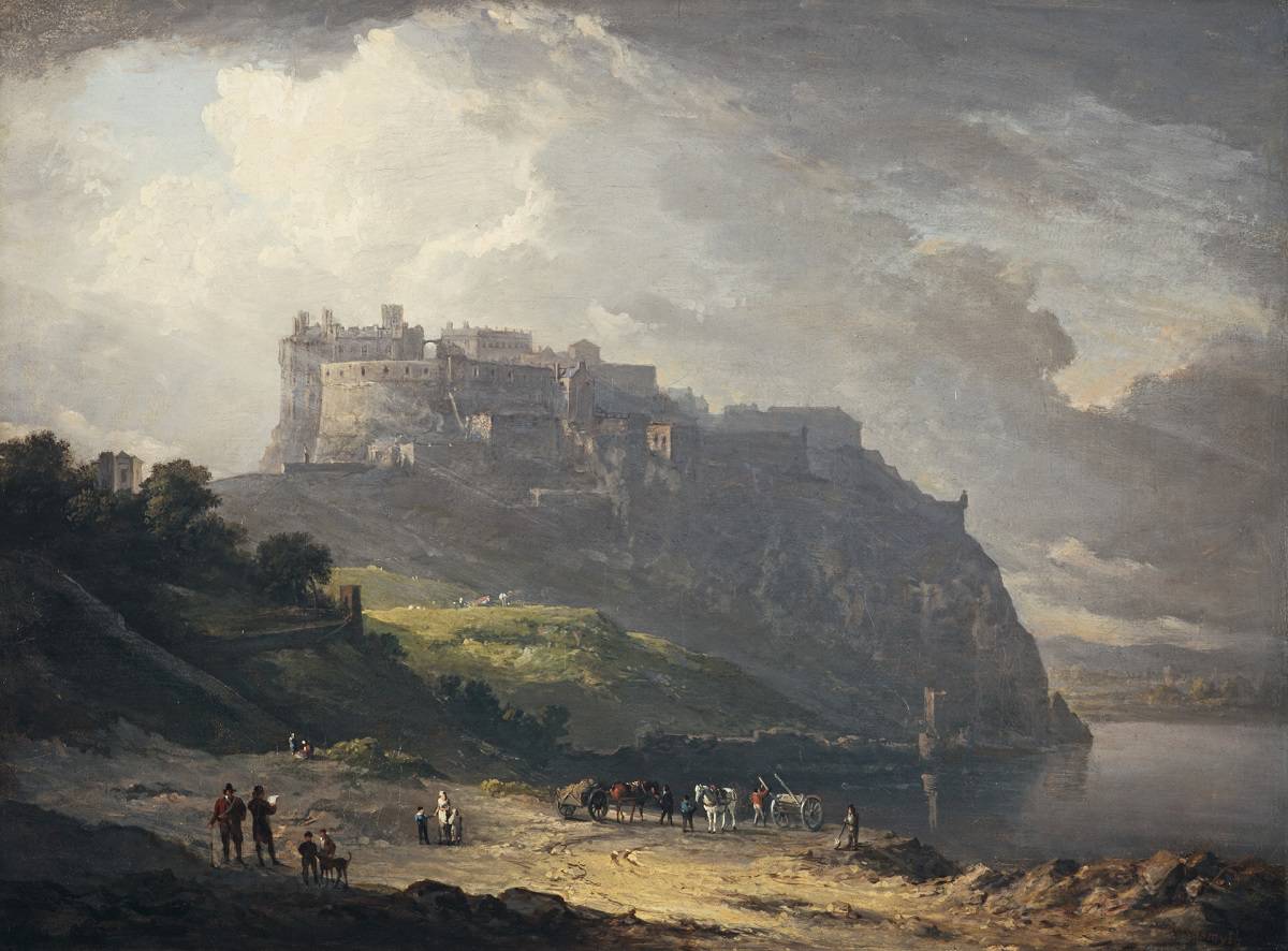 Edinburgh Castle and the Nor Loch 