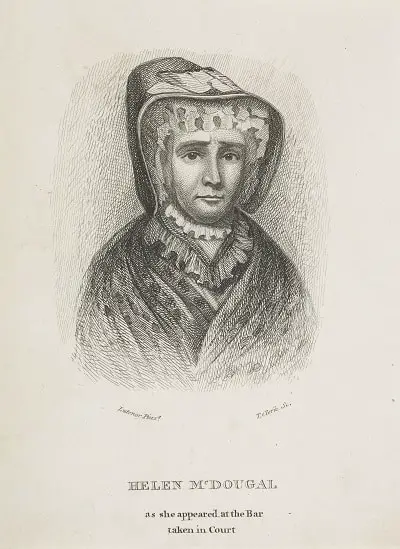 Helen McDougal wife of William Burke