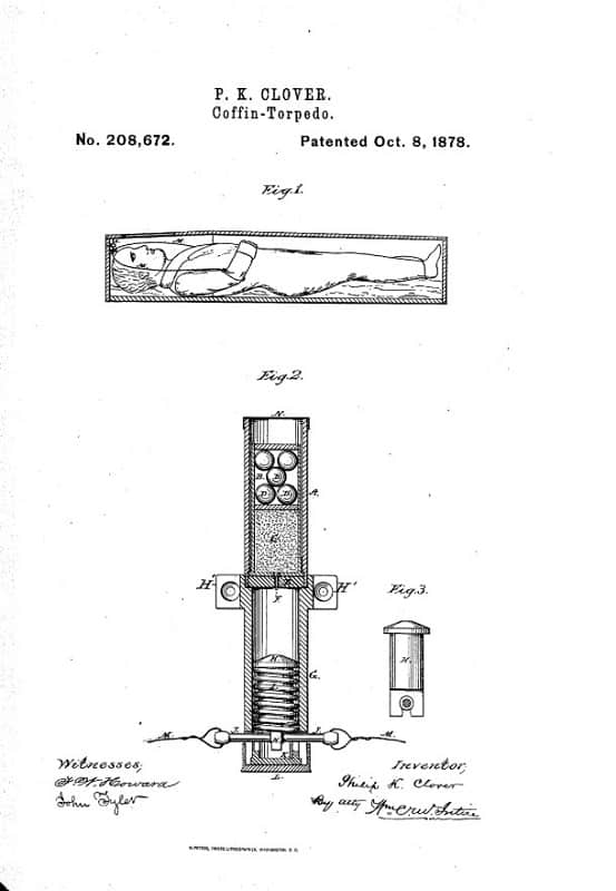 Body snatching prevention Coffin Torpedo