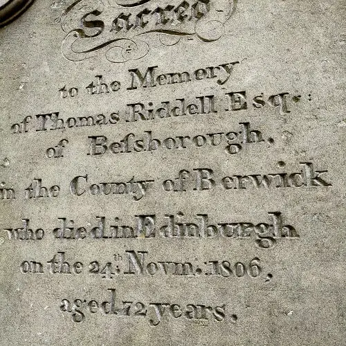 Tom Riddell's Grave Greyfriars Kirkyard Edinburgh 
