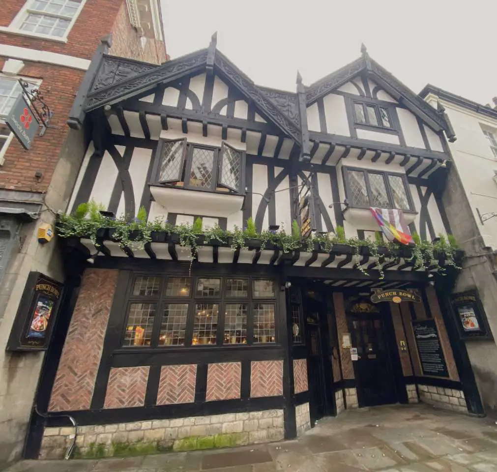 The Punch Bowl. One of the most haunted pubs in York