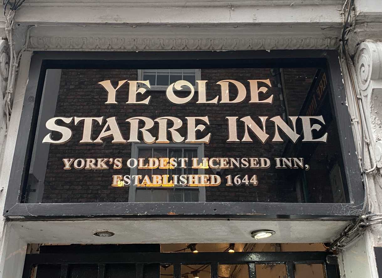 Ye Olde Starre Inne One of York's most haunted pubs