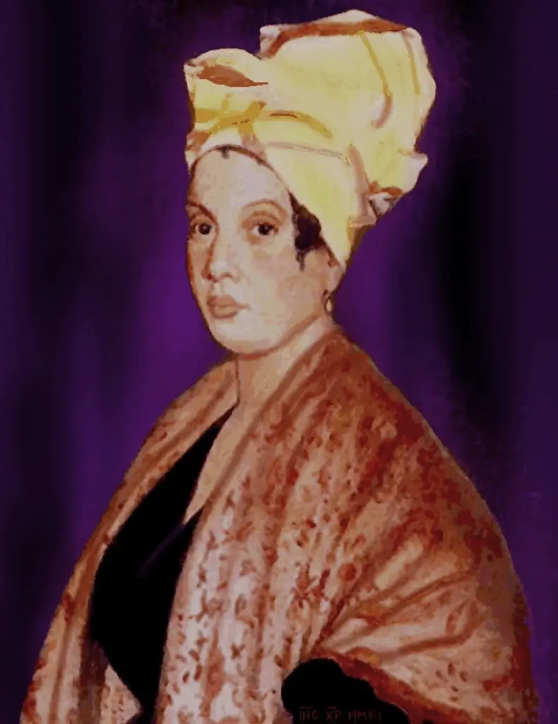 Portrait of a Creole woman thought to be Marie Laveau