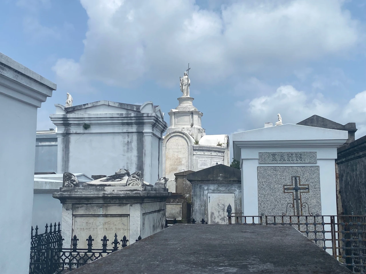 General view of St Louis Cemetery No. 1 in New Orleans