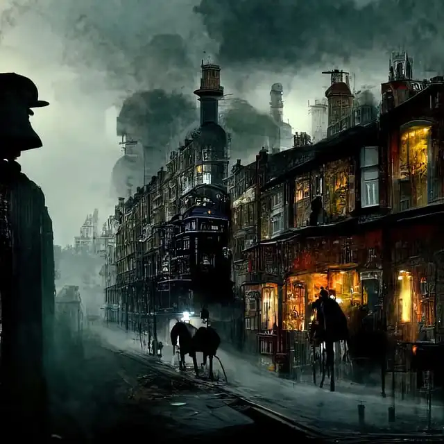 llustration of Old London