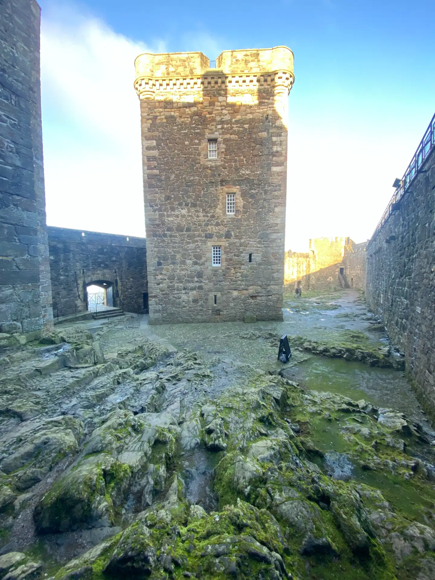 Blackness Castle Scotland Central and Northern Towers