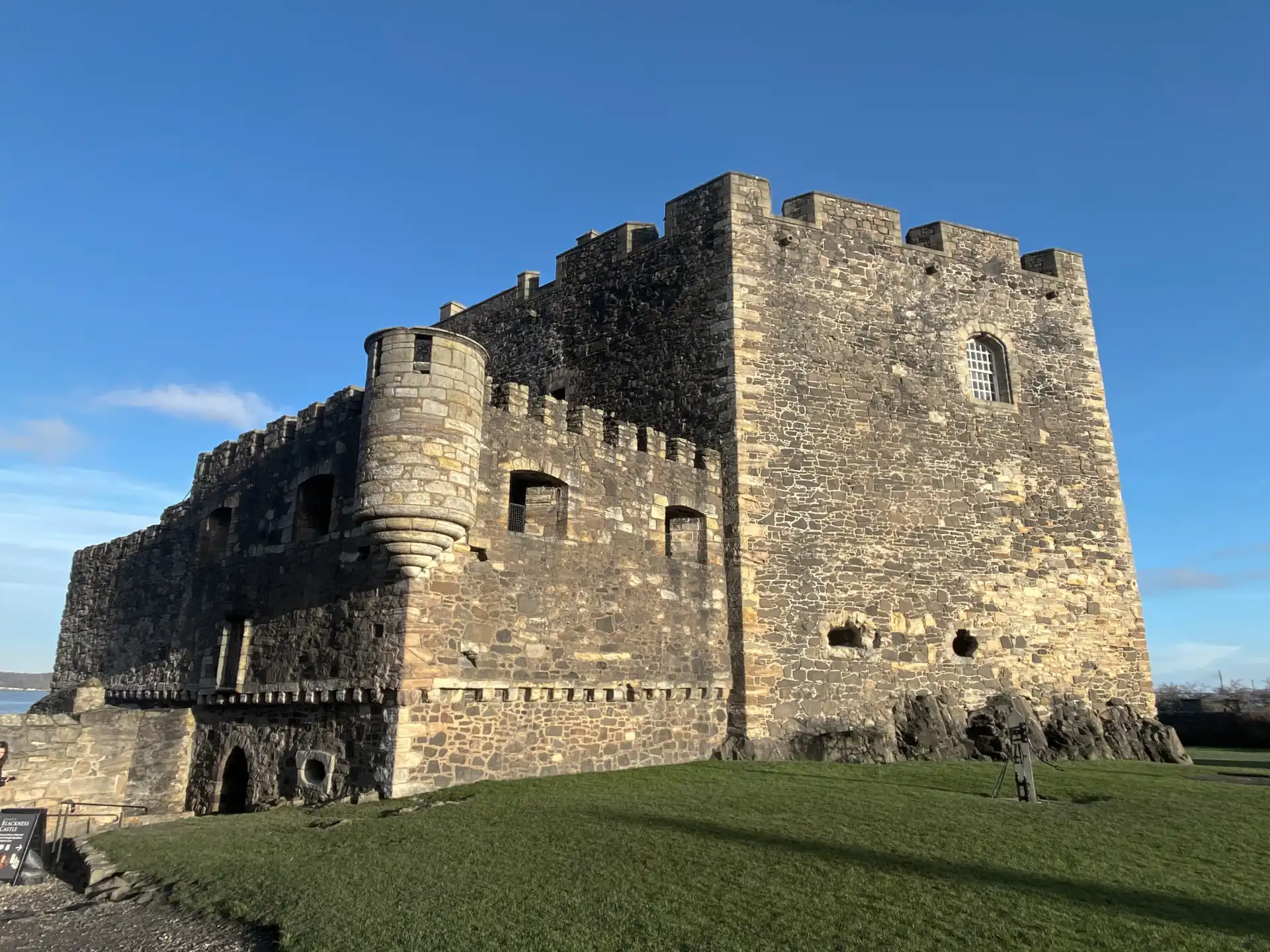 Blackness Castle Scotland Exterior