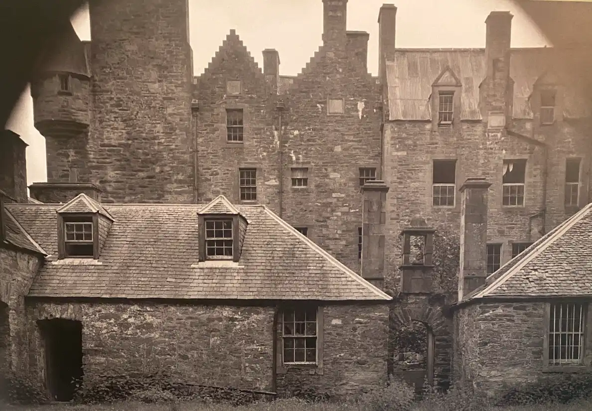 Castle Menzies before Restoration