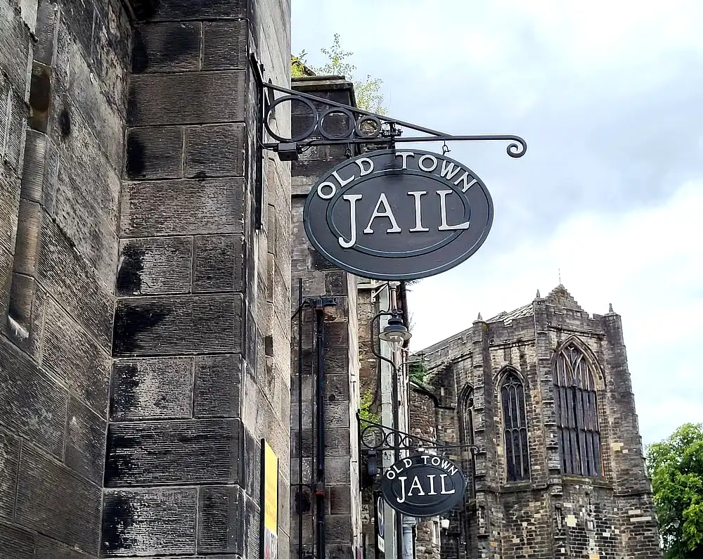 Stirling Old Town Jail Enterance