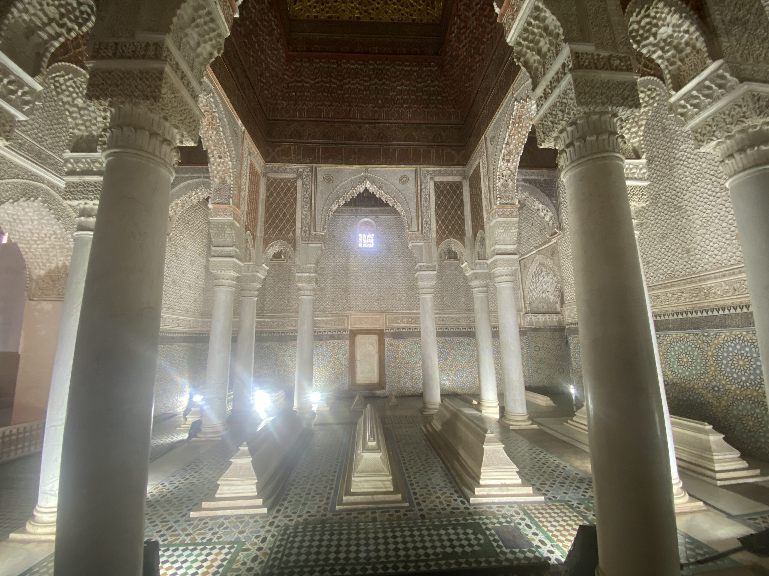 Saadian Tombs Marrakesh Morocco