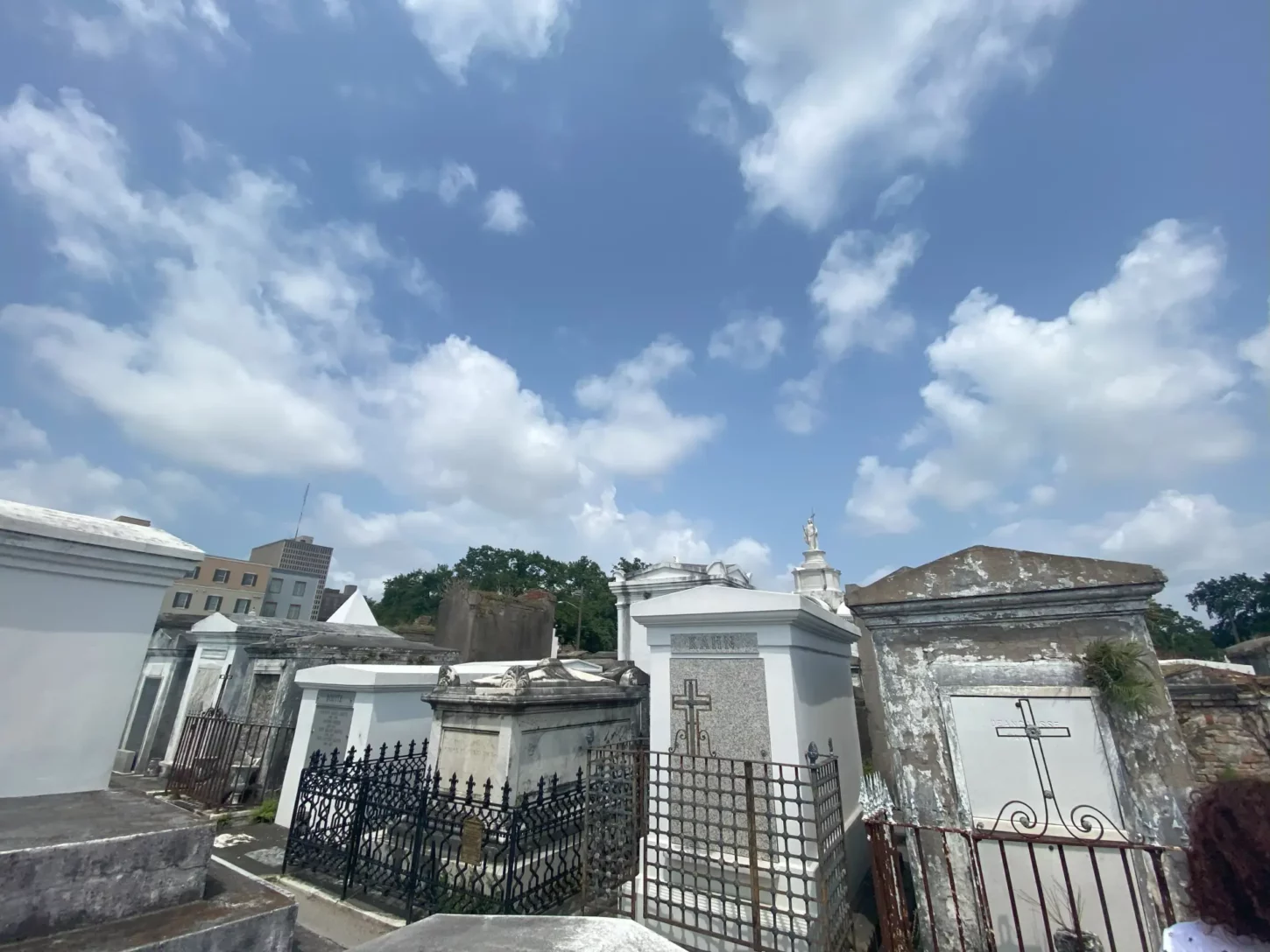 New Orleans graveyard St Loius Cemetery 1