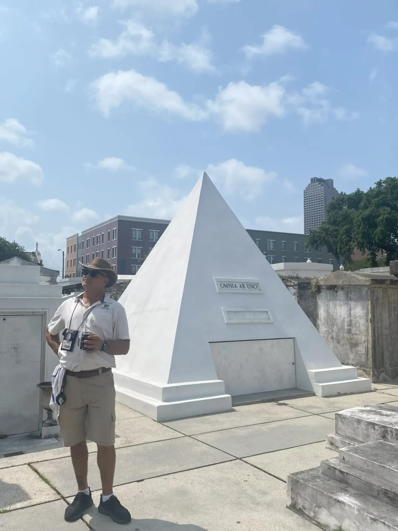 Nicholas Cage Pyramid Tomb St Louis Cemetery 1