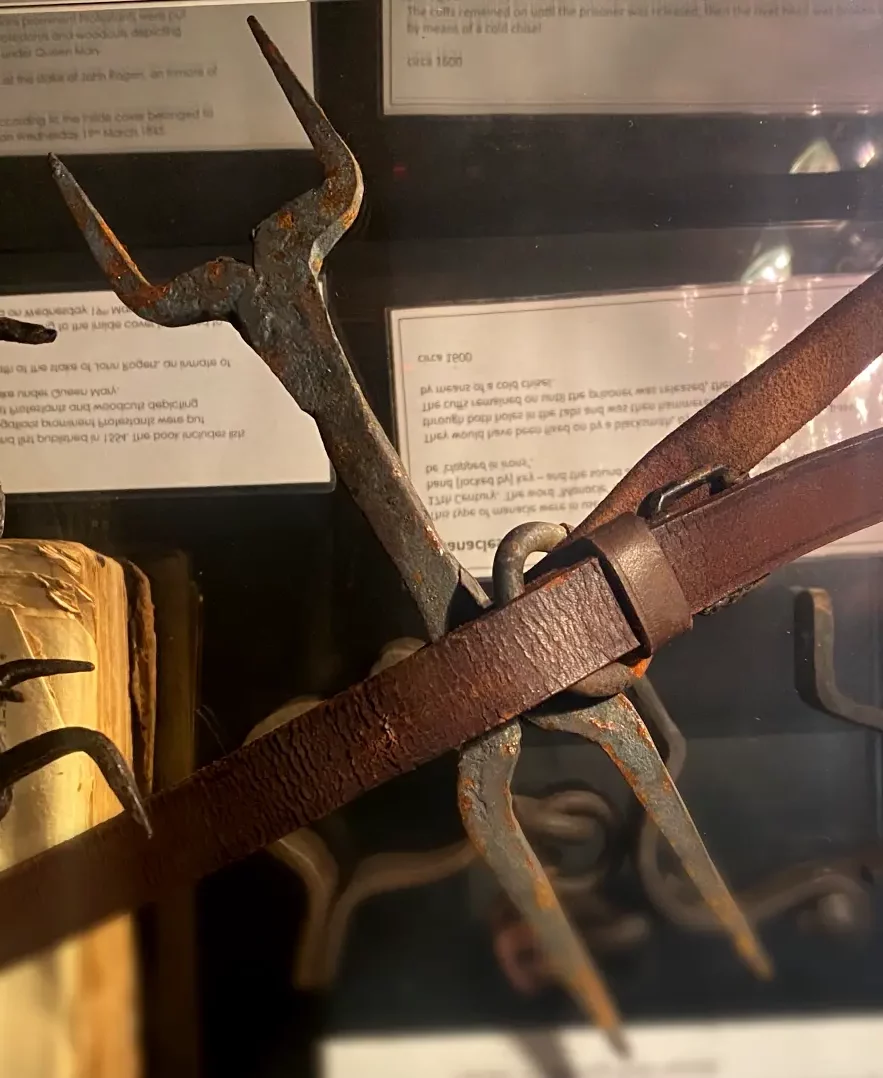 The Clink Prison Museum Heretic's Fork