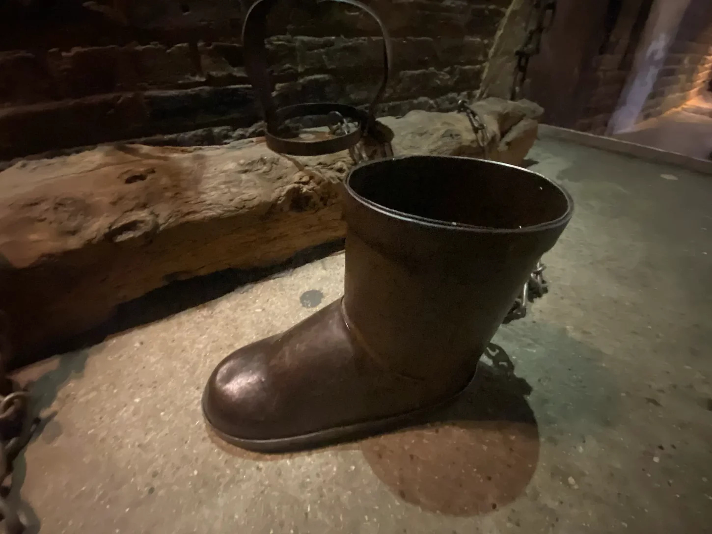 The Clink Prison Museum Iron Boot