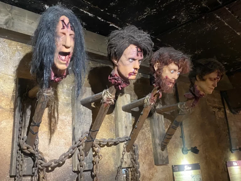 The Clink Prison Museum Severed Heads