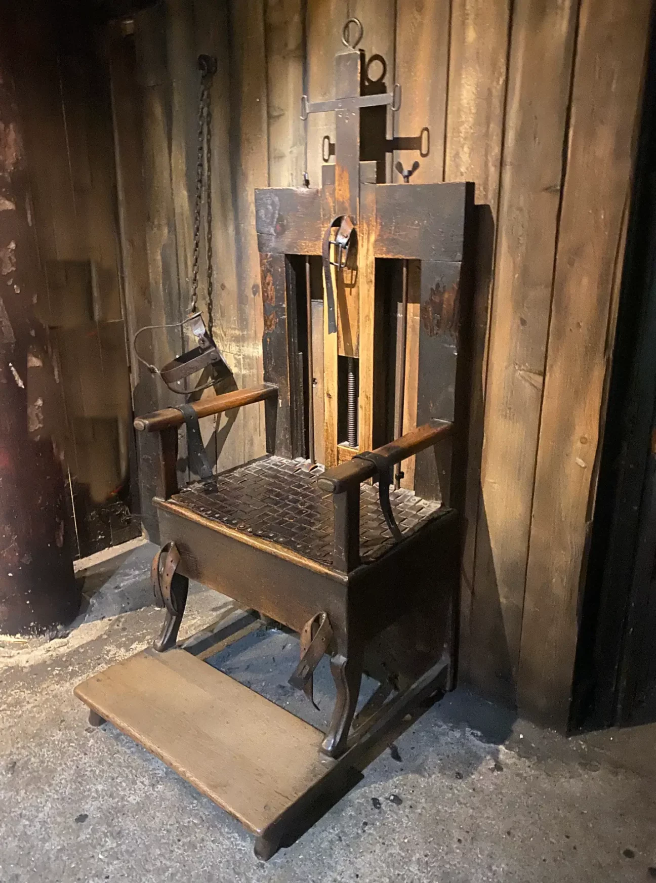 The Clink Prison Museum Torture Chair