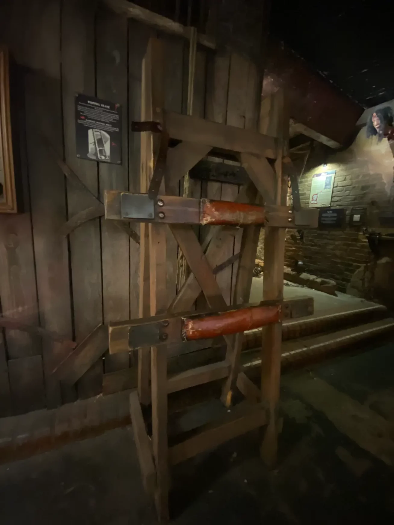 The Clink Prison Museum Whipping Frame